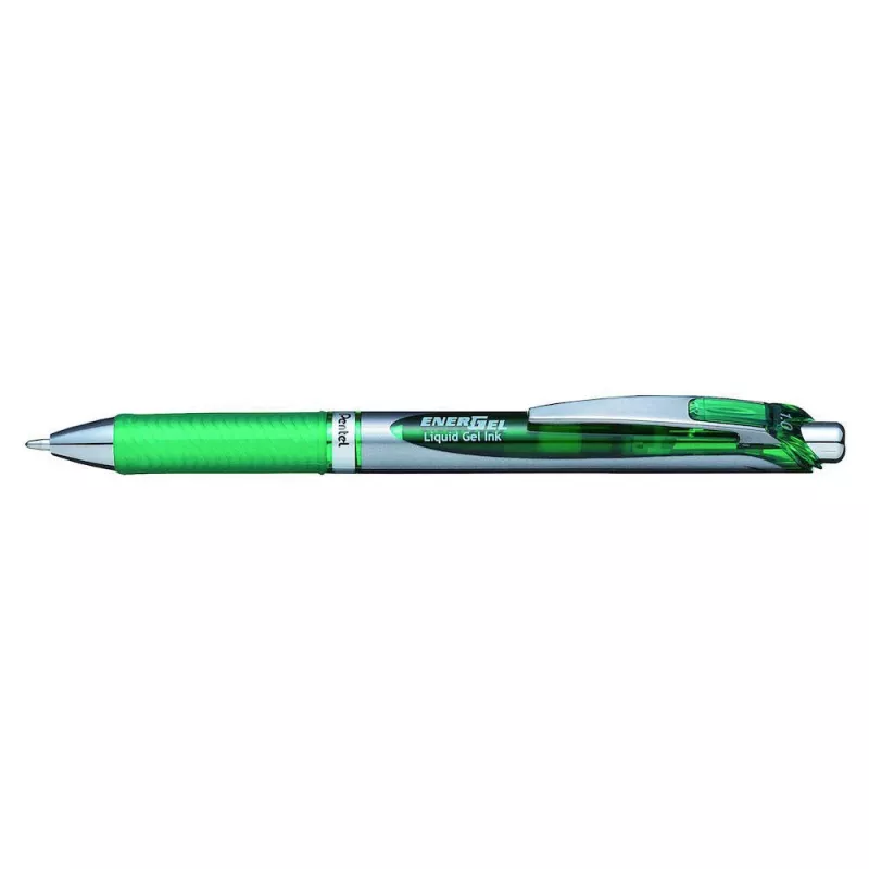 Pentel EnerGel BL80-DX guličkové pero s mechanizmom 0,5 mm zelený atrament