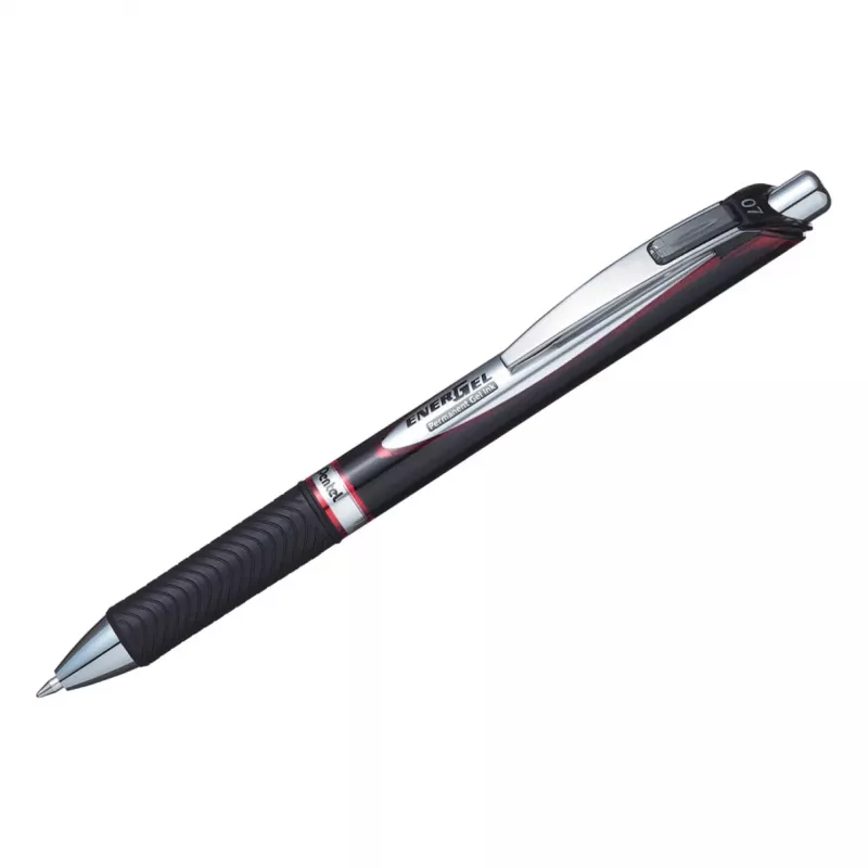 Pentel EnerGel guličkové pero 0,35 mm červený atrament dokumentovo stály