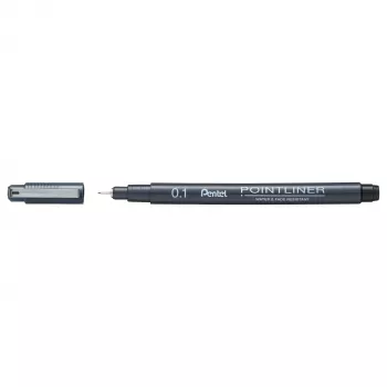 Pentel Pointliner tenká fixka čierna 0,1 mm