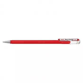 Pentel Mattehop gélové pero 1,0 mm červené