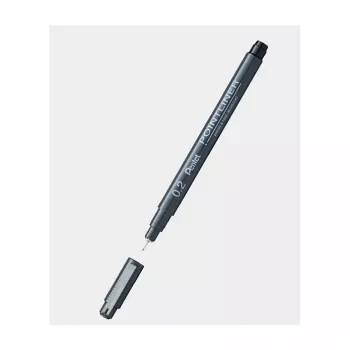 Pentel tenká fixka pigmentová 0,3 mm čierna