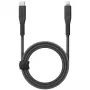 ENERGEA Flow USB-C na Lightning kábel 1,5 m čierny 60W 3A PD rýchle nabíjanie MFi certifikované