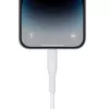 ENERGEA Flow USB-C na Lightning kábel 1,5 m biely 60W 3A PD rýchle nabíjanie MFi