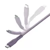 ENERGEA Flow USB-C na USB-C kábel 1,5 m fialový 240W 5A PD rýchle nabíjanie