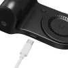 ENERGEA MagCam Grip PG-MCG5K-BLK magnetický držiak na telefón s 5000mAh powerbankou, čierny