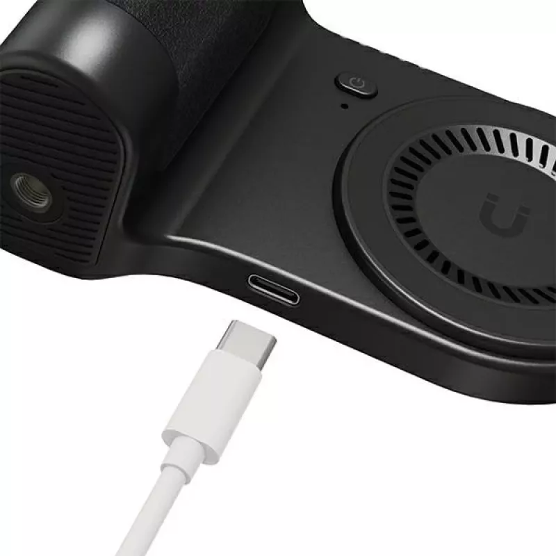 ENERGEA MagCam Grip PG-MCG5K-BLK magnetický držiak na telefón s 5000mAh powerbankou, čierny