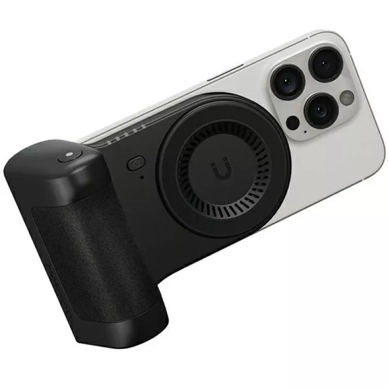 ENERGEA MagCam Grip PG-MCG5K-BLK magnetický držiak na telefón s 5000mAh powerbankou, čierny