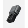ENERGEA TravelGoAdapter 45 2xUSB-C 45W grafitovo čierny EU zástrčka