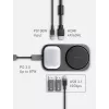 ENERGEA WiDock Plus 7-in-1 USB-C 3.1 dokovacia stanica s Qi2 bezdrôtovým nabíjaním, grafitová