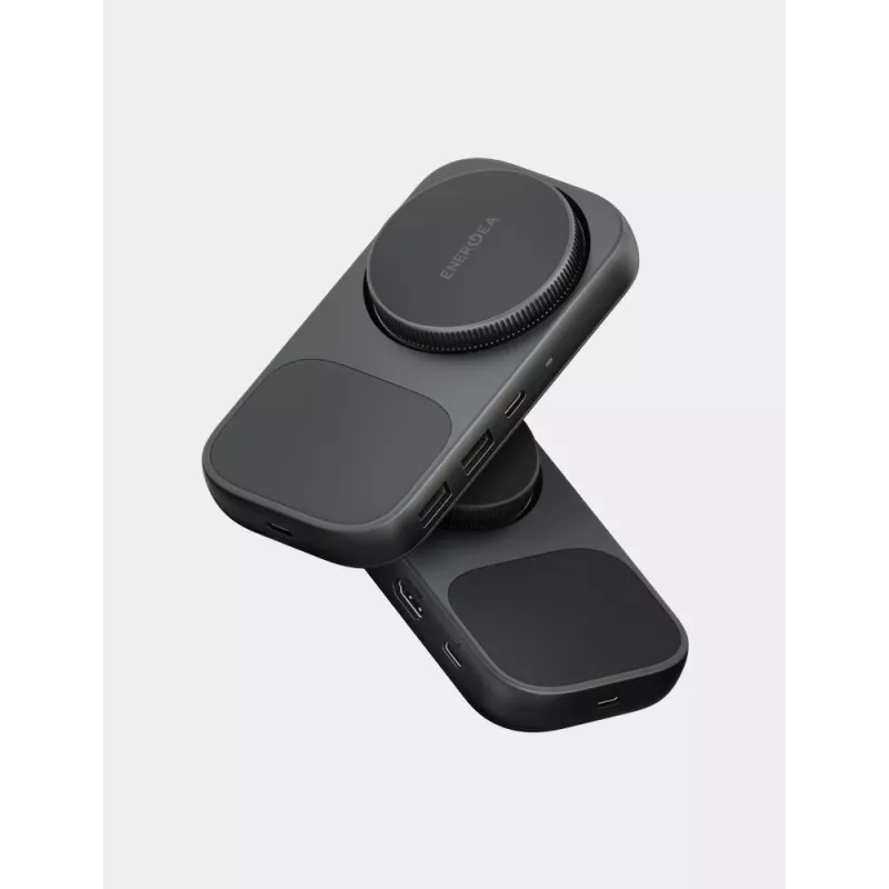 ENERGEA WiDock Plus 7-in-1 USB-C 3.1 dokovacia stanica s Qi2 bezdrôtovým nabíjaním, grafitová