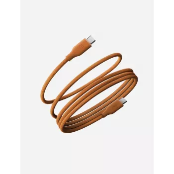 ENERGEA Helix 60 USB-C na USB-C magnetický kábel 480Mbps 60W 1,5m oranžová
