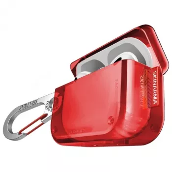 SKINARMA Saido ochranné puzdro pre AirPods Pro 2. generácie - červené