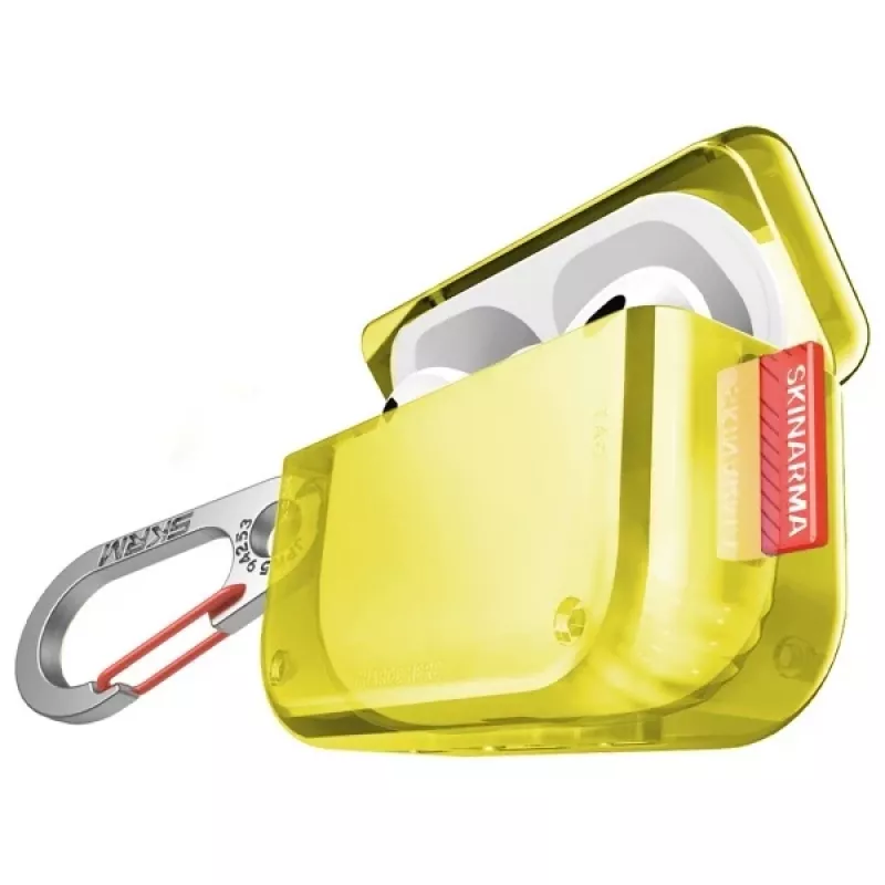 SKINARMA Saido ochranné puzdro pre Apple AirPods Pro 2 - žlté
