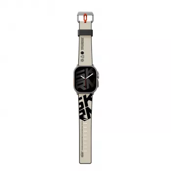 Skinarma Spunk remienok na Apple Watch Ultra 49mm slonovina