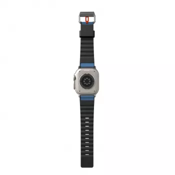 SKINARMA Spunk remienok na Apple Watch modrý