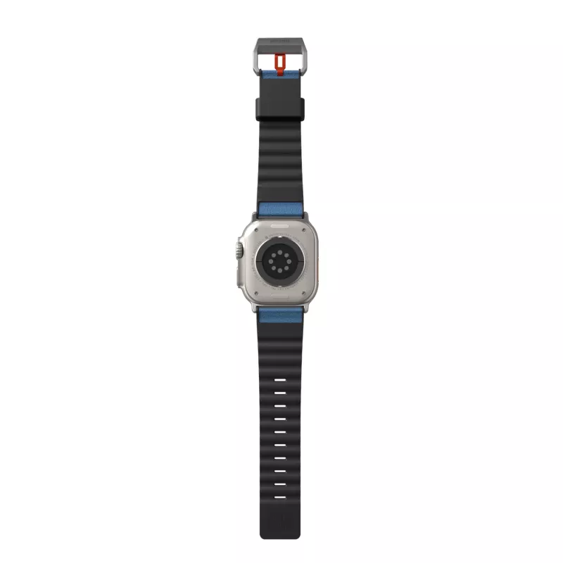 SKINARMA Spunk remienok na Apple Watch modrý