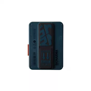 Skinarma Mirage Spunk peňaženka Magnetic Grip Stand Blue