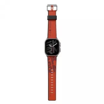 Skinarma Spunk remienok na Apple Watch 49mm oranžový