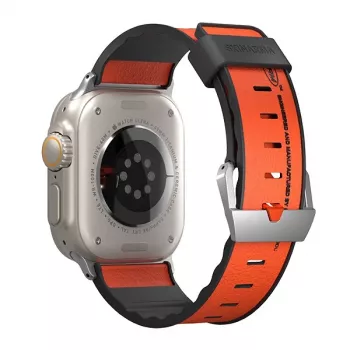 Skinarma Spunk remienok na Apple Watch 49mm oranžový