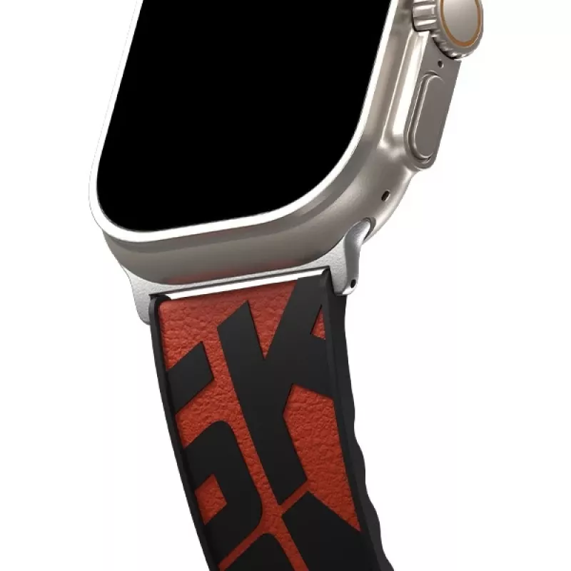 Skinarma Spunk remienok na Apple Watch 49mm oranžový