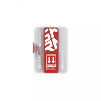 Skinarma Mirage Phaze peňaženka Magnetic Grip Stand červená