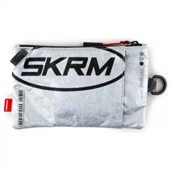 Skinarma Comet crossbody taška na telefón strieborná