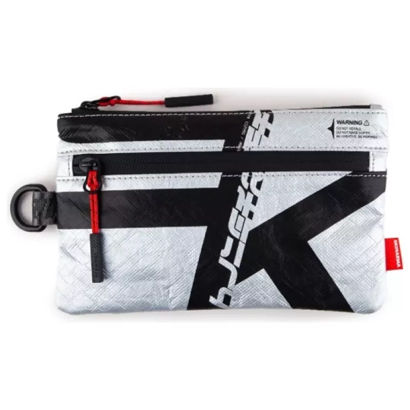 Skinarma Comet crossbody taška na telefón strieborná