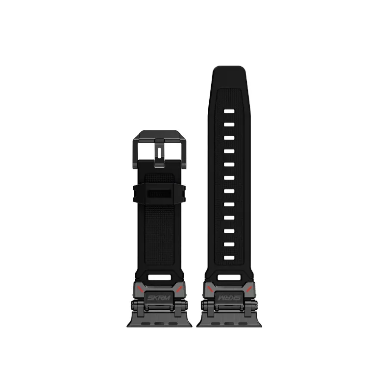 Skinarma Titon remienok na Apple Watch Ultra 49mm čierny