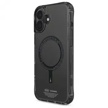 SKINARMA Saido puzdro pre Apple iPhone 16 6,1 palca magnetické nabíjanie čierne