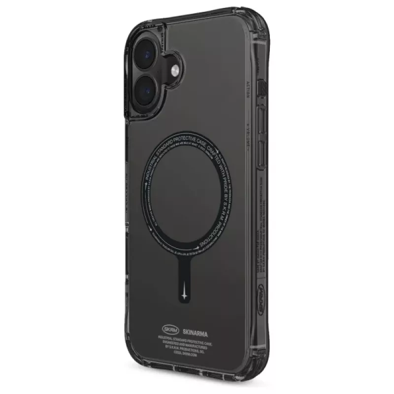 SKINARMA Saido puzdro pre Apple iPhone 16 6,1 palca magnetické nabíjanie čierne