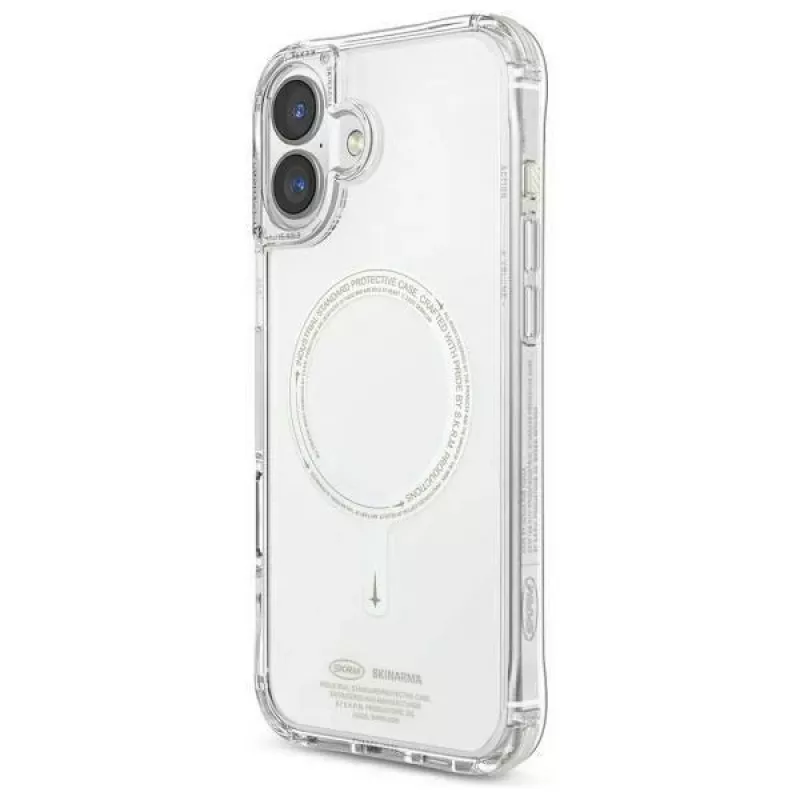 SKINARMA Saido puzdro pre iPhone 16 6,1 palca s magnetickým nabíjaním zelené (Niteglow)
