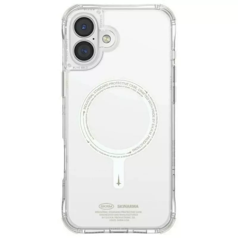 SKINARMA Saido puzdro pre iPhone 16 6,1 palca s magnetickým nabíjaním zelené (Niteglow)