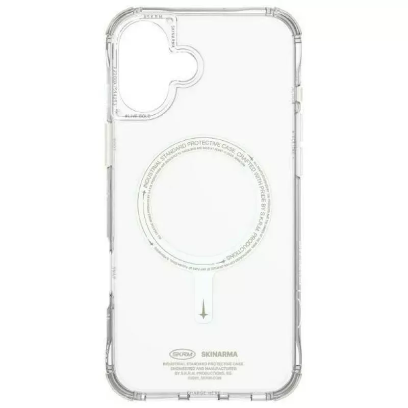 SKINARMA Saido puzdro pre iPhone 16 6,1 palca s magnetickým nabíjaním zelené (Niteglow)