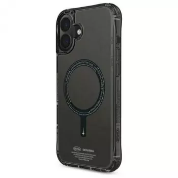 SKINARMA Saido magnetické puzdro pre Apple iPhone 16 Plus 6,7 palca čierne