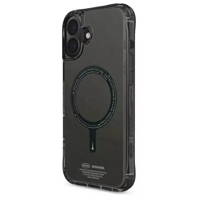 SKINARMA Saido magnetické puzdro pre Apple iPhone 16 Plus 6,7 palca čierne