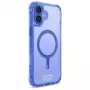 SKINARMA Saido puzdro pre iPhone 16 Plus 6,7 palca, magnetické nabíjanie, modré