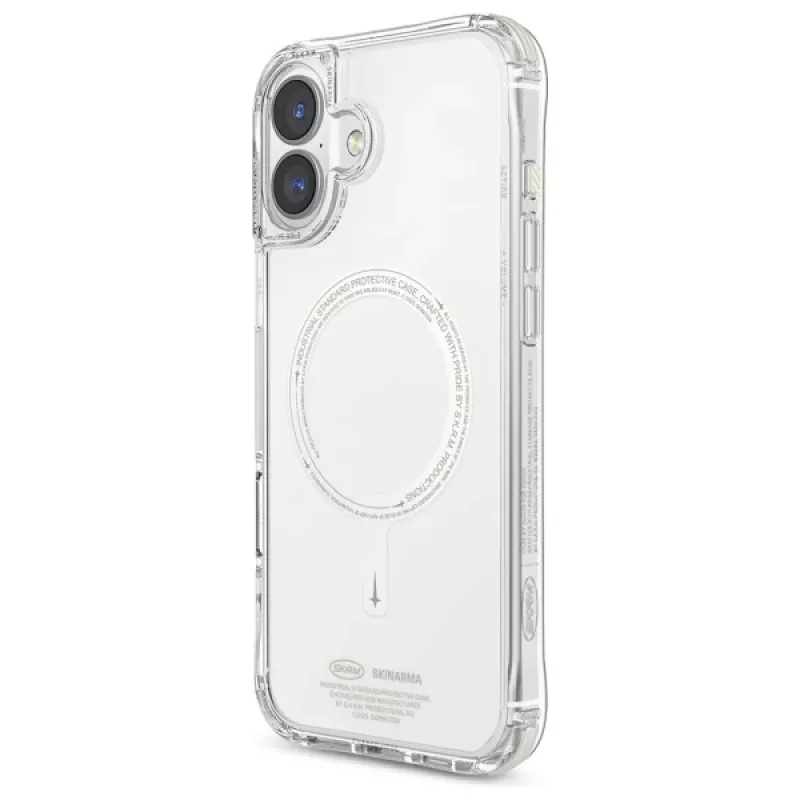 SKINARMA Saido puzdro pre iPhone 16 Plus 6,7 palca magnetické nabíjanie zelené (Niteglow)