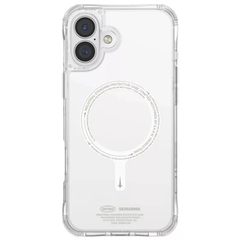 SKINARMA Saido puzdro pre iPhone 16 Plus 6,7 palca magnetické nabíjanie zelené (Niteglow)