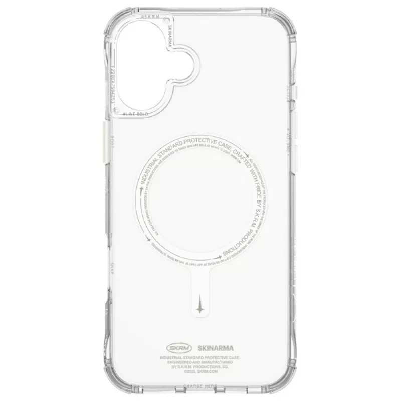 SKINARMA Saido puzdro pre iPhone 16 Plus 6,7 palca magnetické nabíjanie zelené (Niteglow)