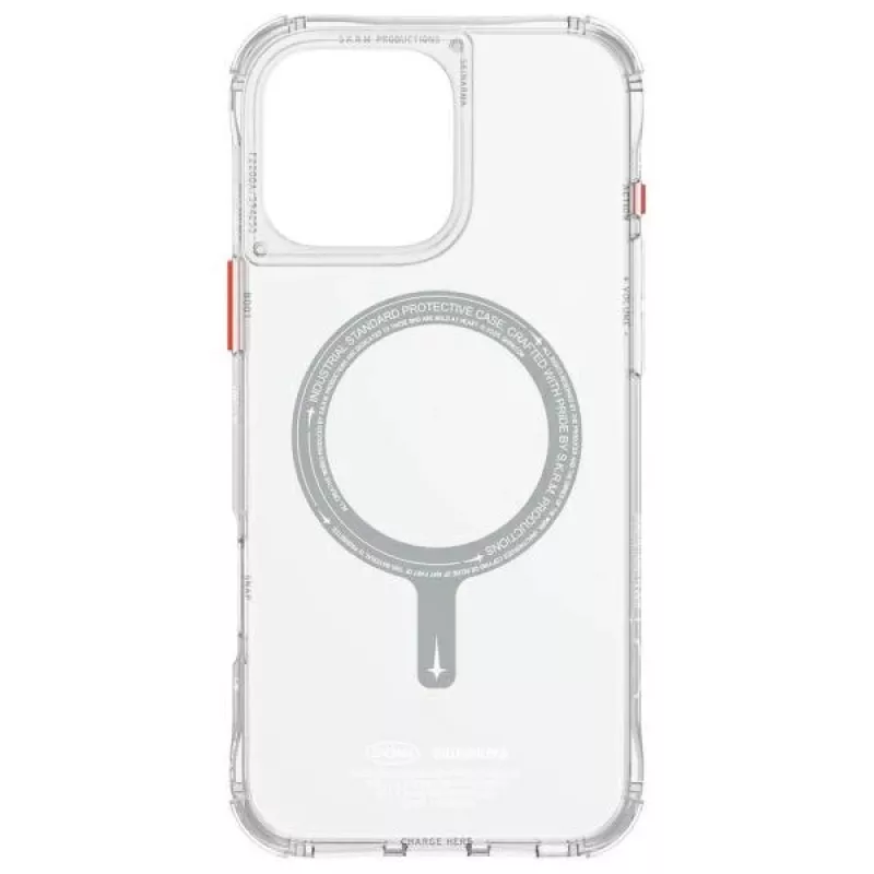 SKINARMA Saido puzdro pre iPhone 16 Pro 6,3 palca magnetické nabíjanie priehľadné