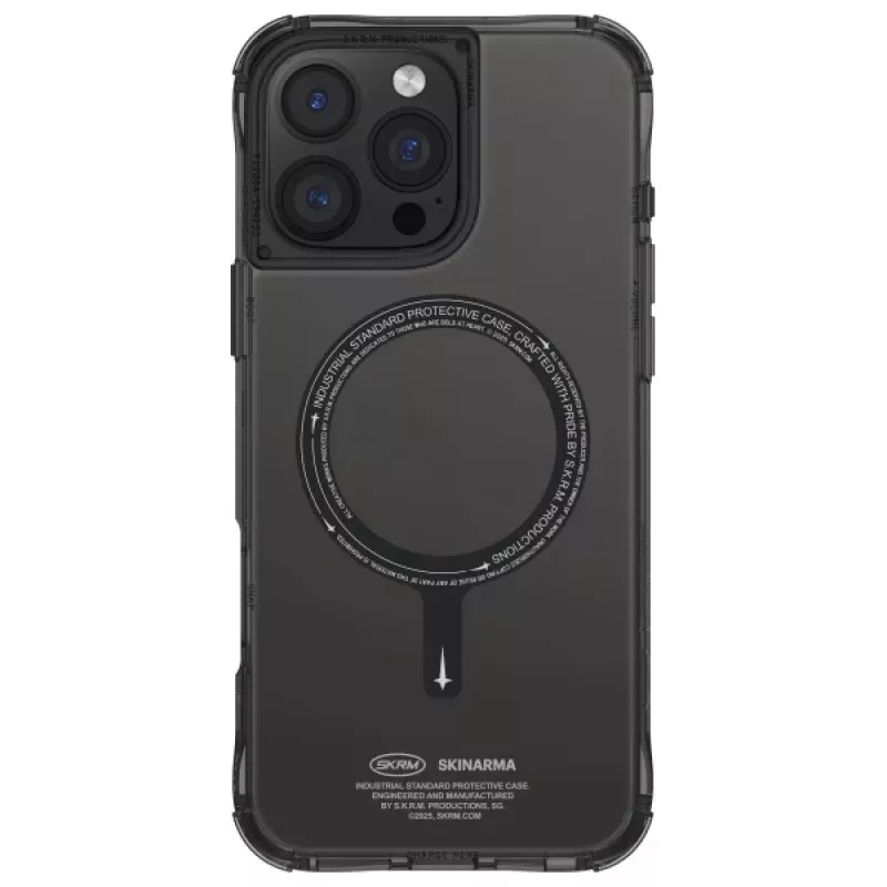 Skinarma Saido puzdro pre iPhone 16 Pro 6,3 palca magnetické nabíjanie čierne