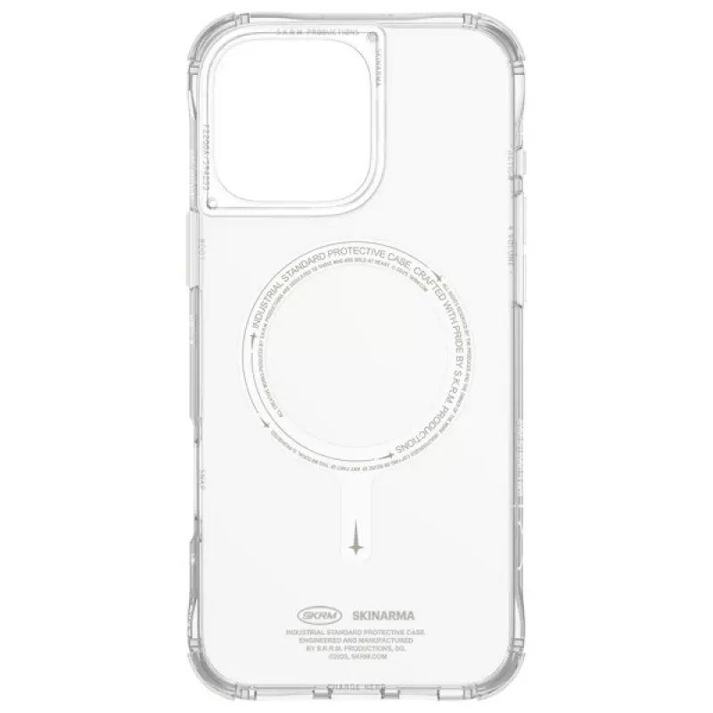Skinarma Saido iPhone 16 Pro 6,3 palca puzdro s magnetickým nabíjaním zelené (Niteglow)