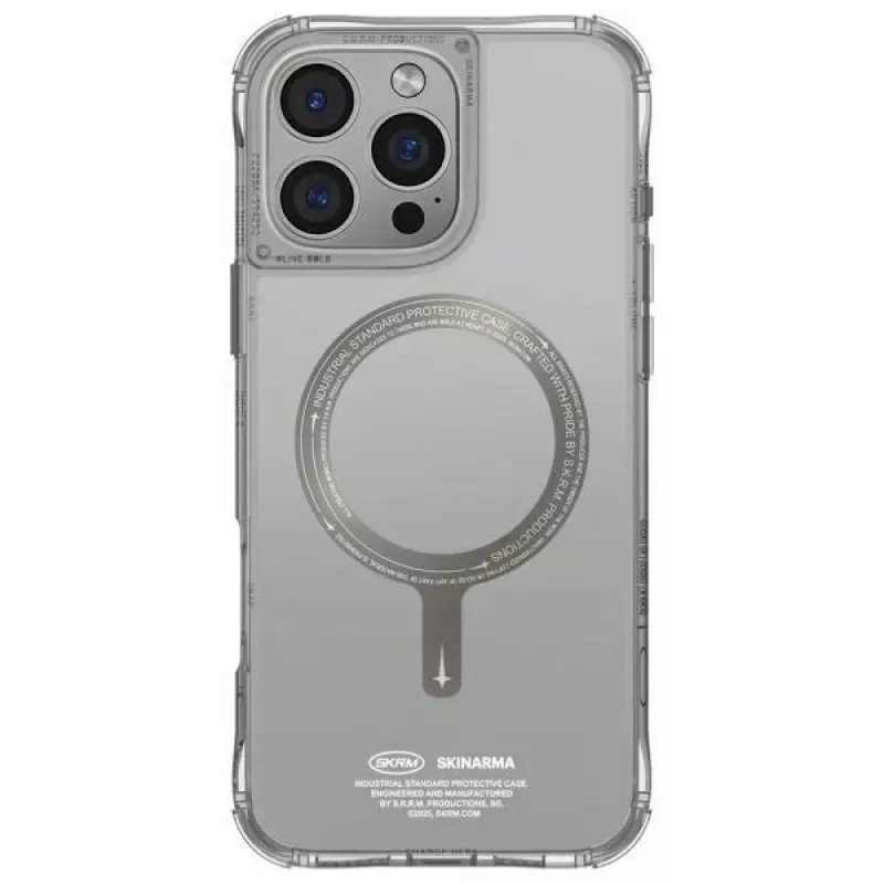 Skinarma Saido puzdro pre iPhone 16 Pro 6,3 palca magnetické nabíjanie titán