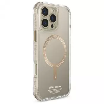 SKINARMA Saido iPhone 16 Pro 6,3 palca puzdro s magnetickým nabíjaním šampanské