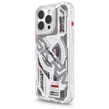 SKINARMA Ekho puzdro pre iPhone 16 Pro 6,3 palca magnetické nabíjanie priehľadné