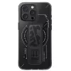 SKINARMA Helio iPhone 16 Pro 6,3 palca magnetické nabíjanie + grip stojan puzdro čierne