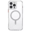 SKINARMA Saido puzdro s magnetickým nabíjaním pre iPhone 16 Pro Max 6,9 palca priehľadné