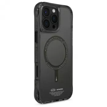 Skinarma Saido puzdro pre iPhone 16 Pro Max 6,9 palca, magnetické nabíjanie, čierne