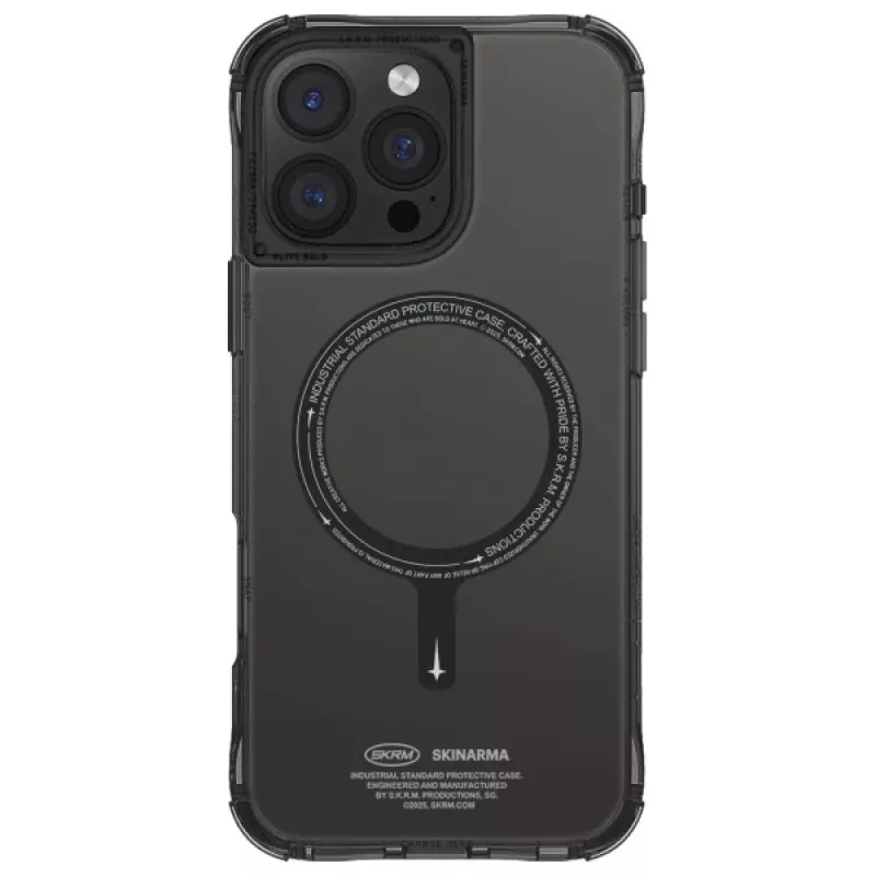 Skinarma Saido puzdro pre iPhone 16 Pro Max 6,9 palca, magnetické nabíjanie, čierne