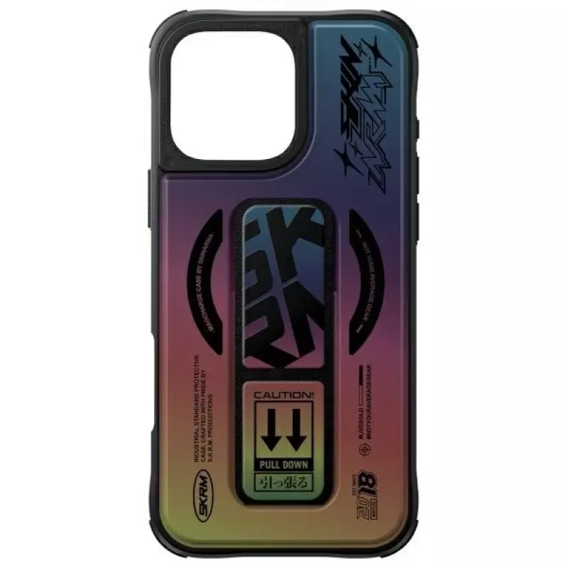 SKINARMA Kira Kobai puzdro s magnetickým nabíjaním a grip stojanom pre iPhone 16 Pro Max 6,9 palca hologram